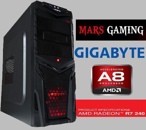 Ordenador gamer AMD A8 gráfica r7 240 2gb nuevo a estrenar 2años garantia