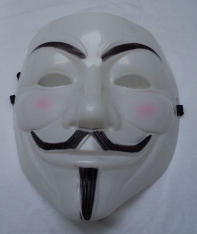 Máscara de V de Vendetta Guy Fawkes