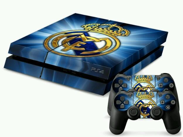 Skin para PS4 Play Station Real Madrid
