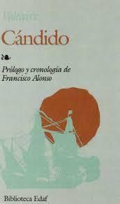 Libro Cándido de Voltaire.