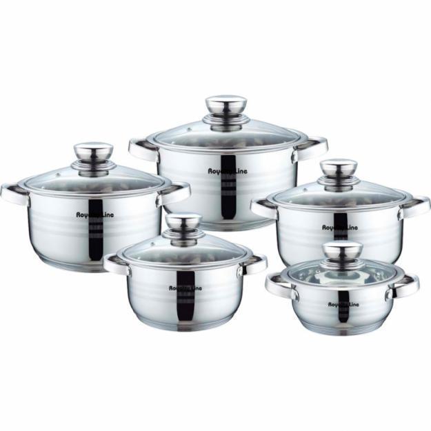 Batería de Cocina 10 Piezas RL1003 www.comydes.es