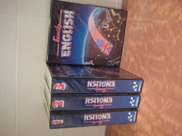 Inglés para Principiantes 6 Vídeos VHS 3 Cassettes 11 Libretas