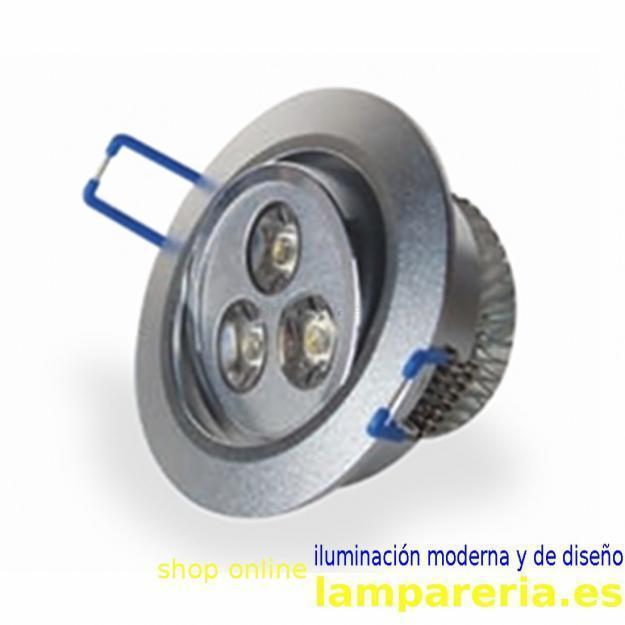 Empotrable downlight 3 luces ELR31F