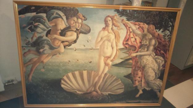 el nacimiento de Venus de Botticelli