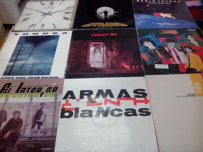 Lote de 25 discos lp de grupos pop español años 80