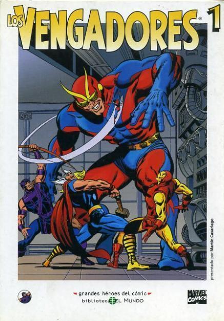 Libro cómic Los Vengadores Grandes Héroes del Cómic número 38