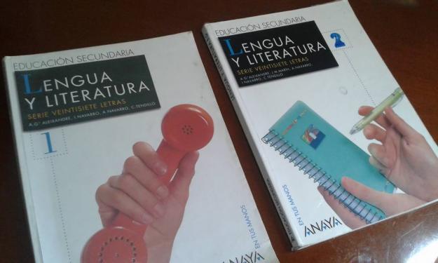 Libros de texto Secundaria Lengua y Literatura