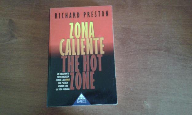 novela Zona caliente de Richard Preston