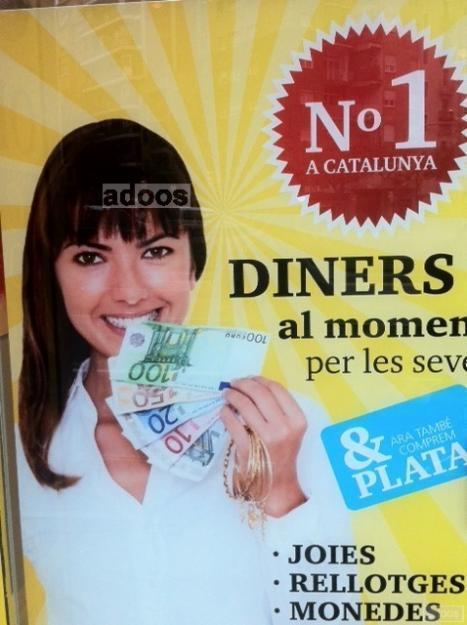 COMPRO ORO a , numero 1 a Catalunya