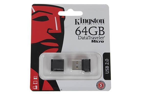 Memoria usb kingston micro de 64gb