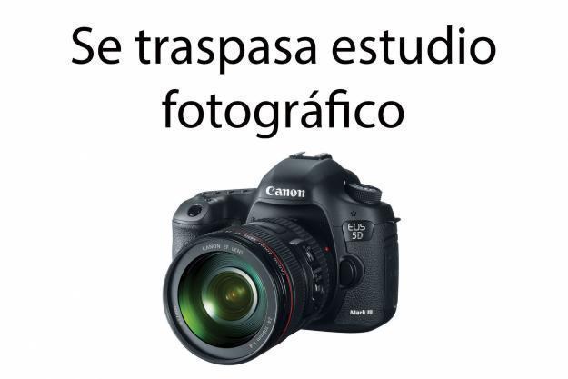 Traspaso estudio fotografico en