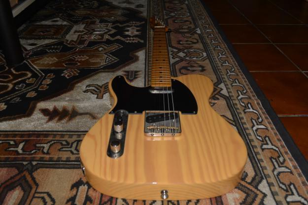 guitarra electrica squier telecaster 50 vibe custom zurdo