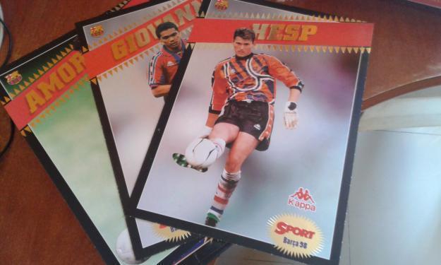 POSTALES GIGANTES DEL BARÇA 9798