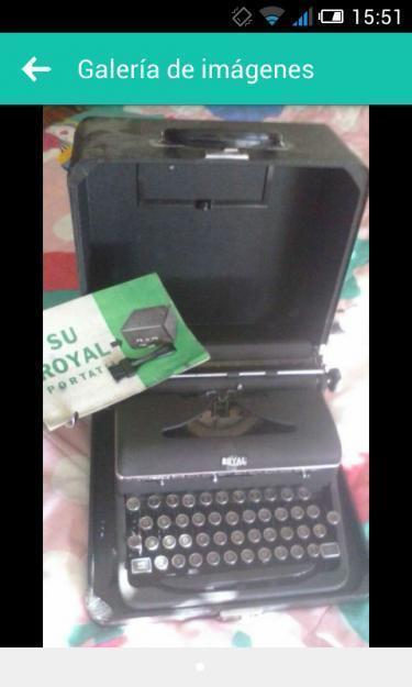 Máquina escribir