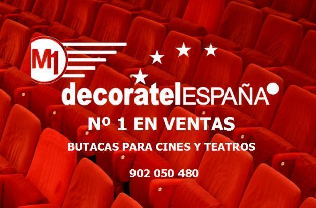 Fabricación e Instalación de Butacas para Cines y Teatros Decoratel España