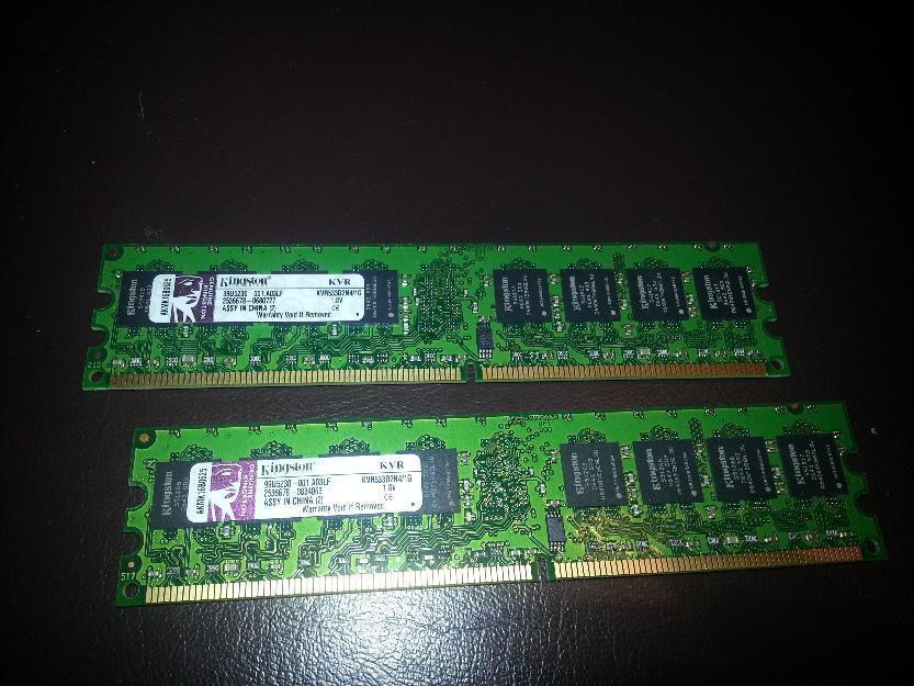 Lote Memoria DDR2 2Gb