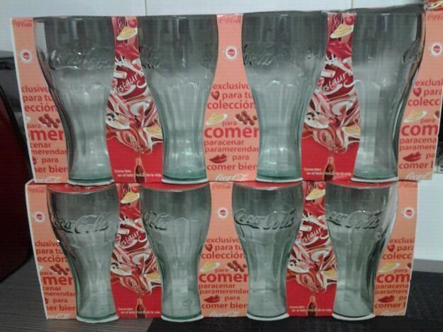 8 Vasos Coca Cola