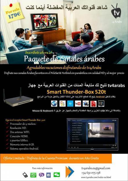 Televisión árabe por internet llega a casa