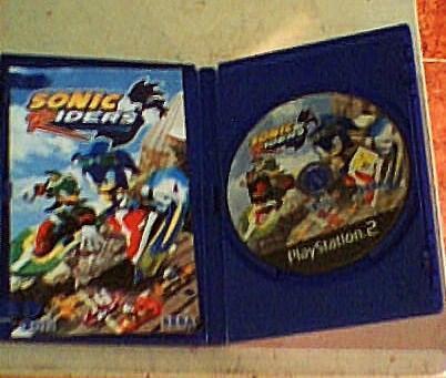 sonic riders.videojuego playstation 2