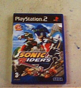 sonic riders.videojuego playstation 2