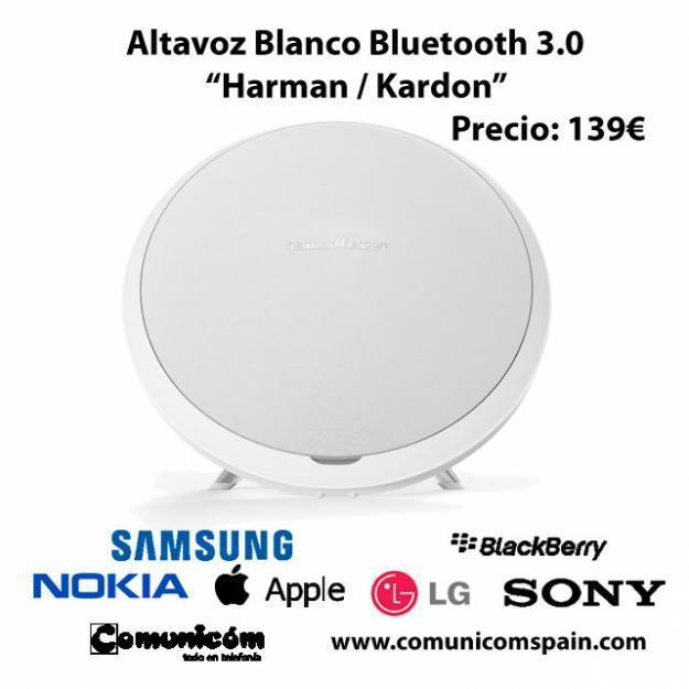Altavoz Harman Kardamon Bluetooth 3.0 Blanco