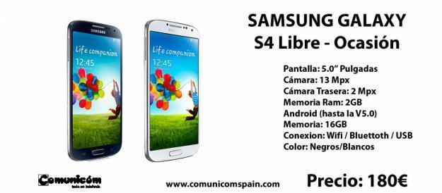 Samsung Galaxy S4 Ocasión Libre