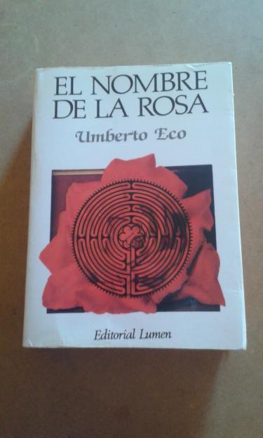 NOVELA EL NOMRE DE LA ROSA DE UMBERTO ECO