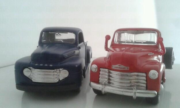 Pick up ford y chevy