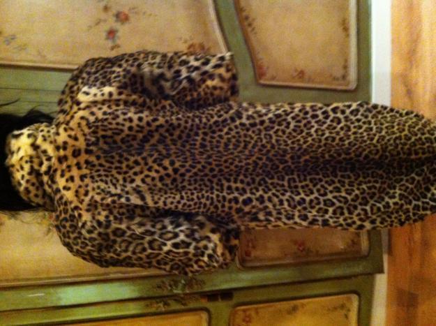 Autentico abrigo leopardo