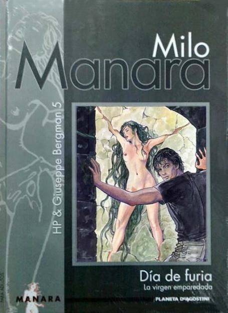 Libro cómic Dia de Furia. La Virgen Emparedada de Milo Manara
