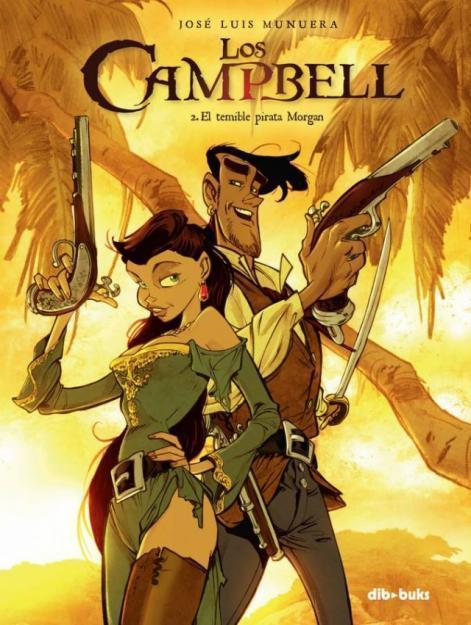Libro Cómic El temible pirata Morgan de José Luis Munuera