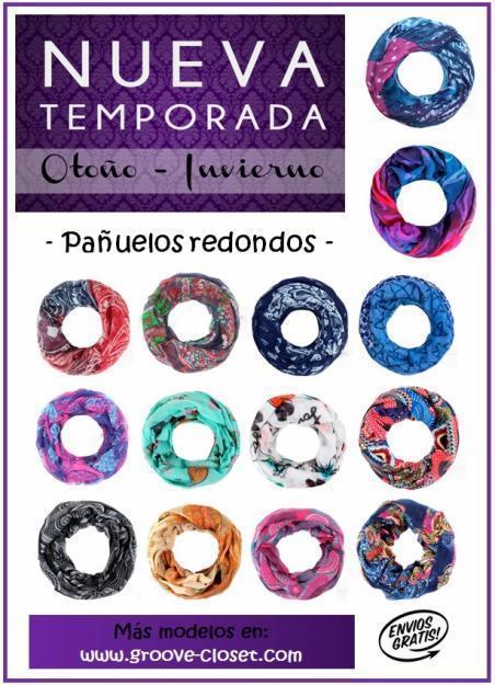 PAÑUELOS CUELLO MARCA GROOVECLOSET