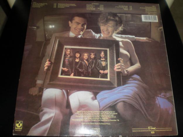 Lp vinilo scorpions lovedrive , 1979