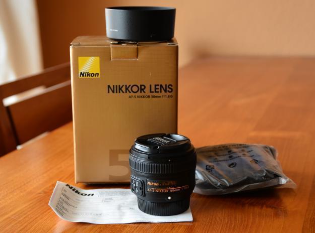 Vendo Objetivo AFS Nikon 50mm F/1.8 G